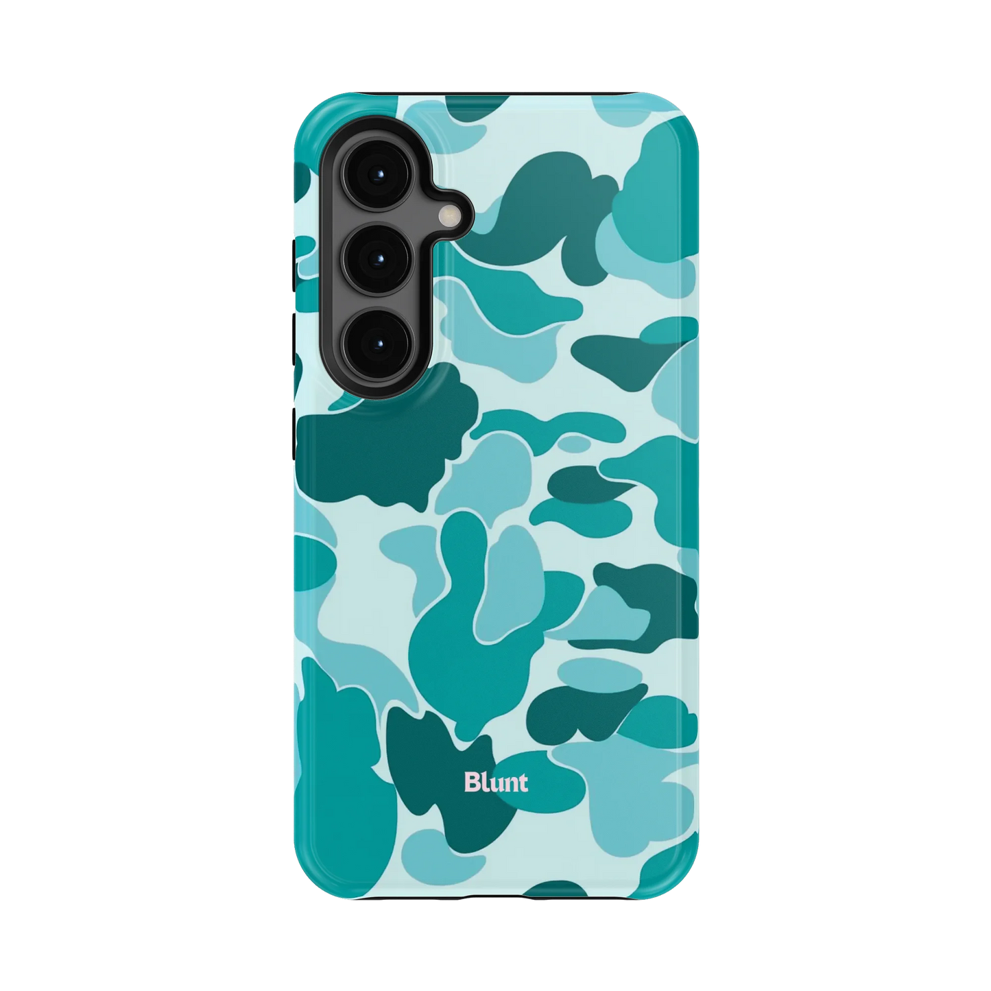 Aqua Camo Samsung Case