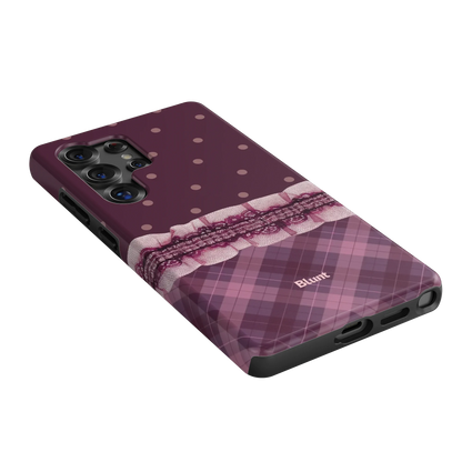 Lilac-Lattice-samsung-case-S25 Ultra-2