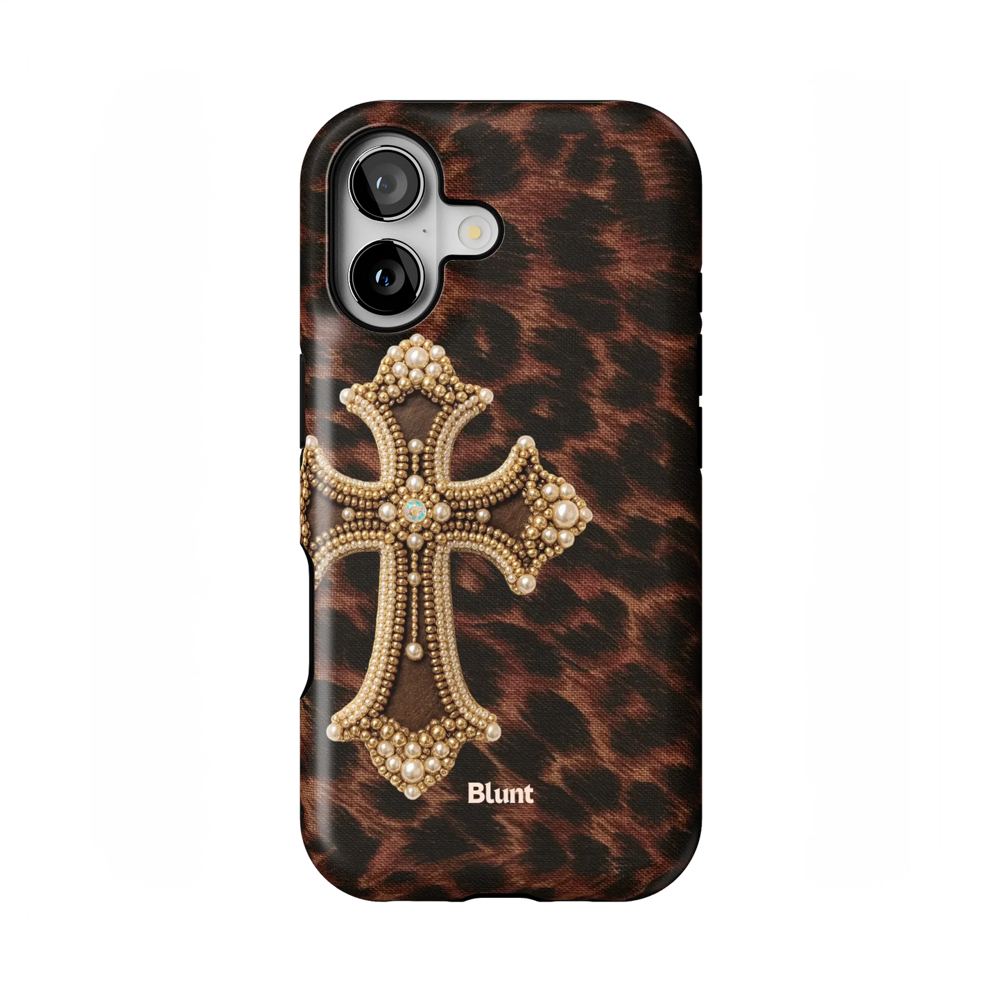 Bedazzled Cross iPhone Case