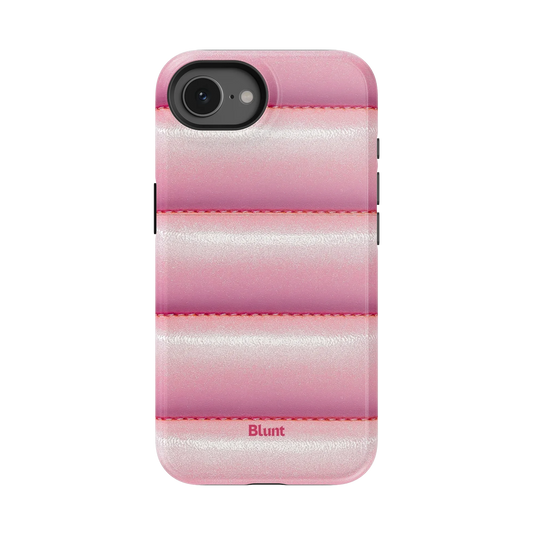 Pink Puffer iPhone Case
