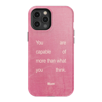 Capable Girl iPhone Case