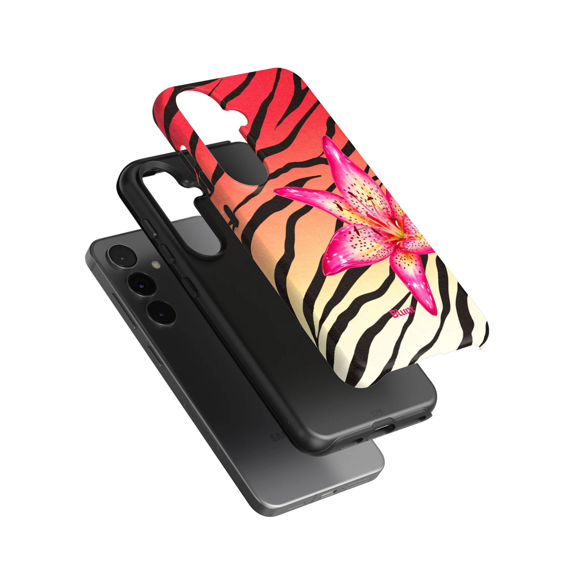 Striped-Lilly-samsung-case-Galaxy S24-3