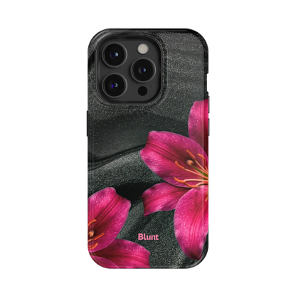 Midnight Petals iPhone Case