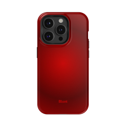 Cherry Red iPhone Case