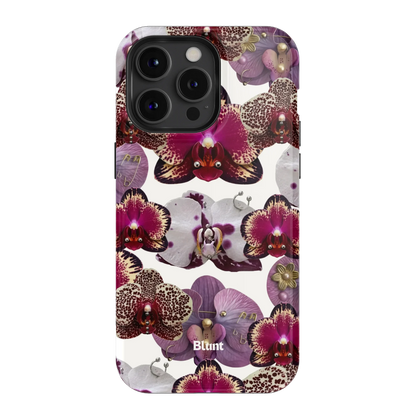 Botanical Orchid iPhone Case