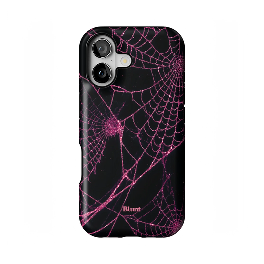 Pink Web iPhone Case