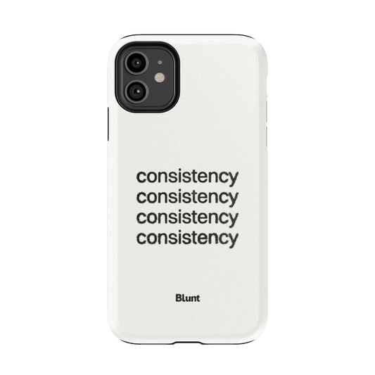 Consistency iPhone Case