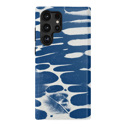 Navy-Noir-Abstract-samsung-case-Galaxy S22 Ultra-1