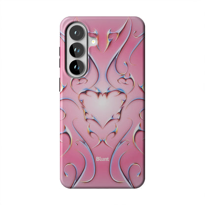 Bubble Heart Samsung Case