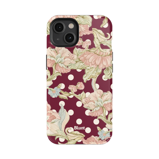 Floral Dottle iPhone Case