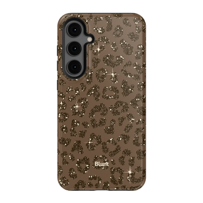 Brown Cheetah Print Samsung Case