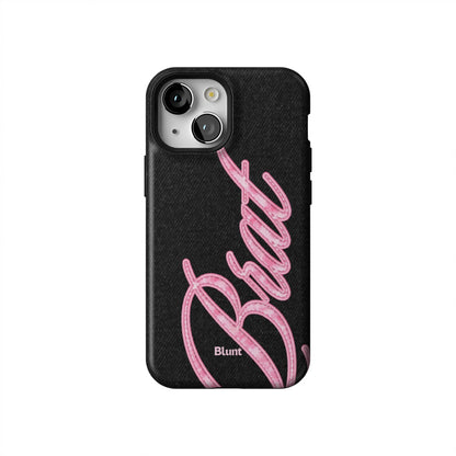 Pink-Brat-iphone-case-iPhone 13 Mini-1
