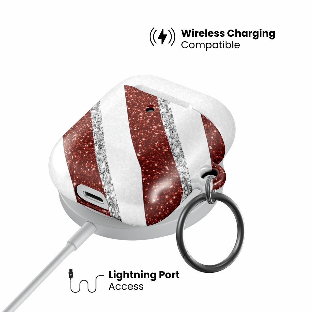 Candy Cane AirPod Case - Blunt Cases