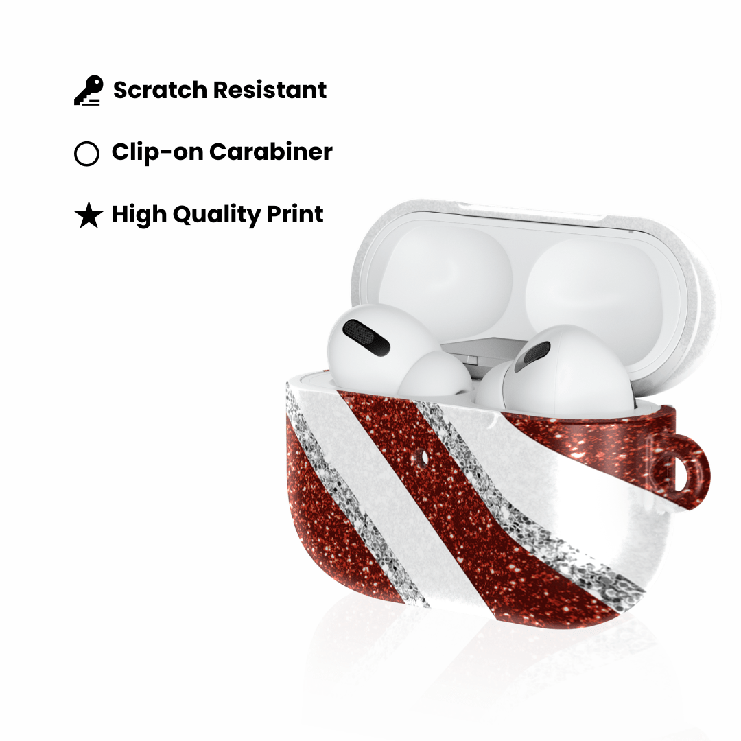 Candy Cane AirPod Case - Blunt Cases