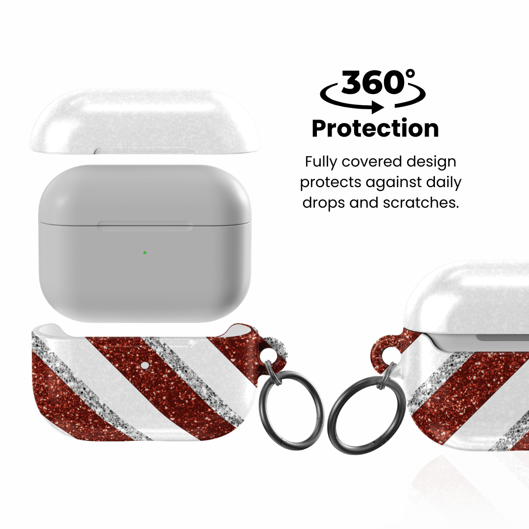Candy Cane AirPod Case - Blunt Cases