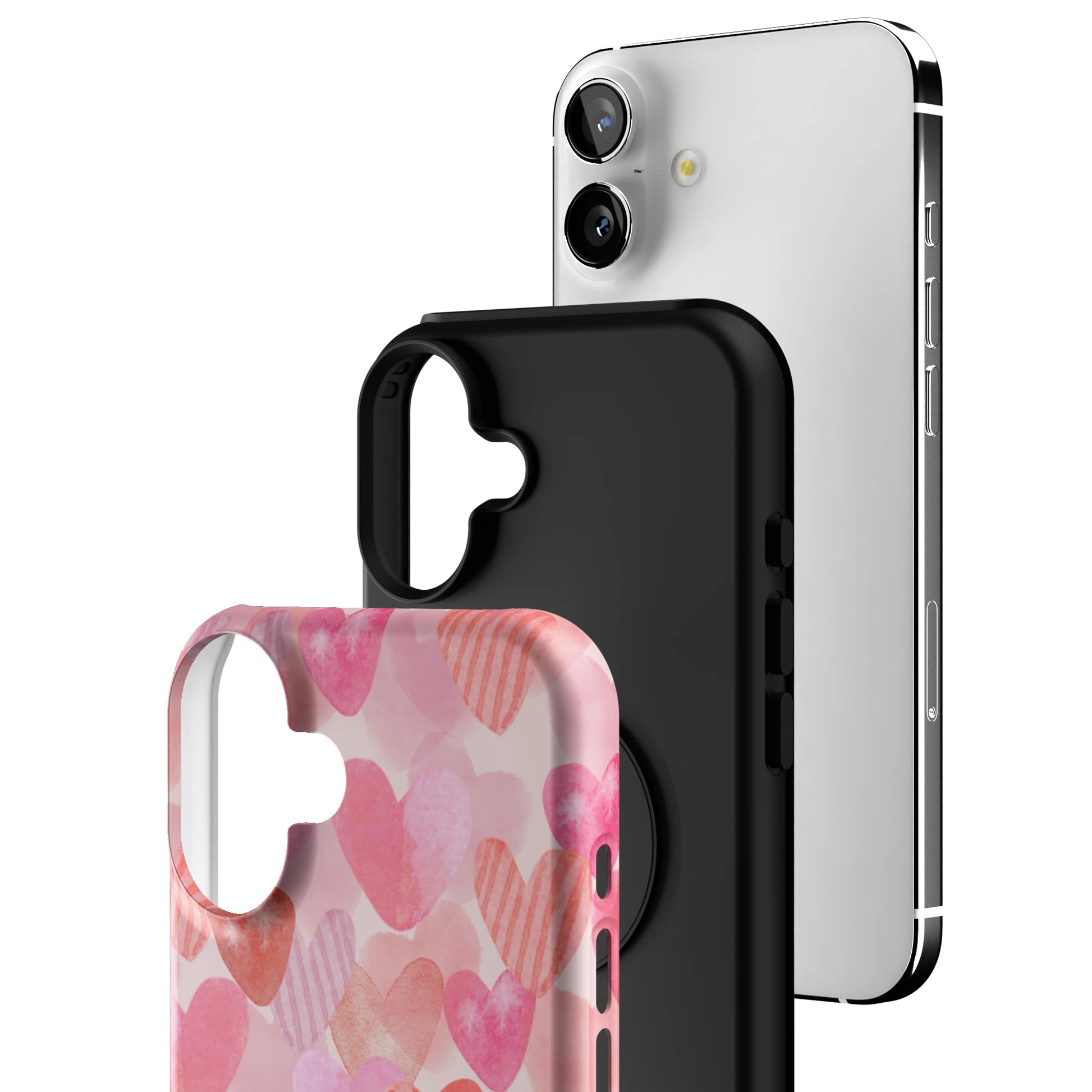 Candy Hearts iPhone Case gallery - Iphone_16_Mini_Air_Plus_3