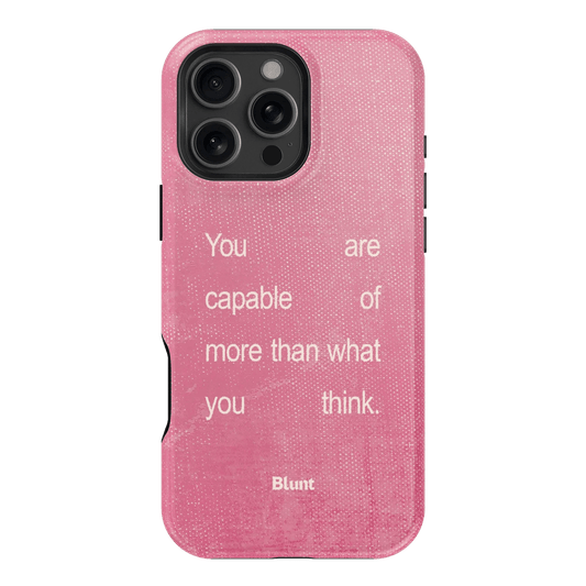 Capable Girl iPhone Case - Blunt Cases
