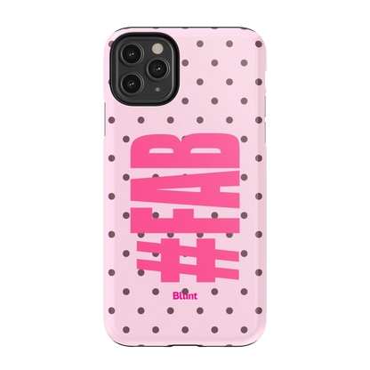 Pink Dot Fab iPhone Case