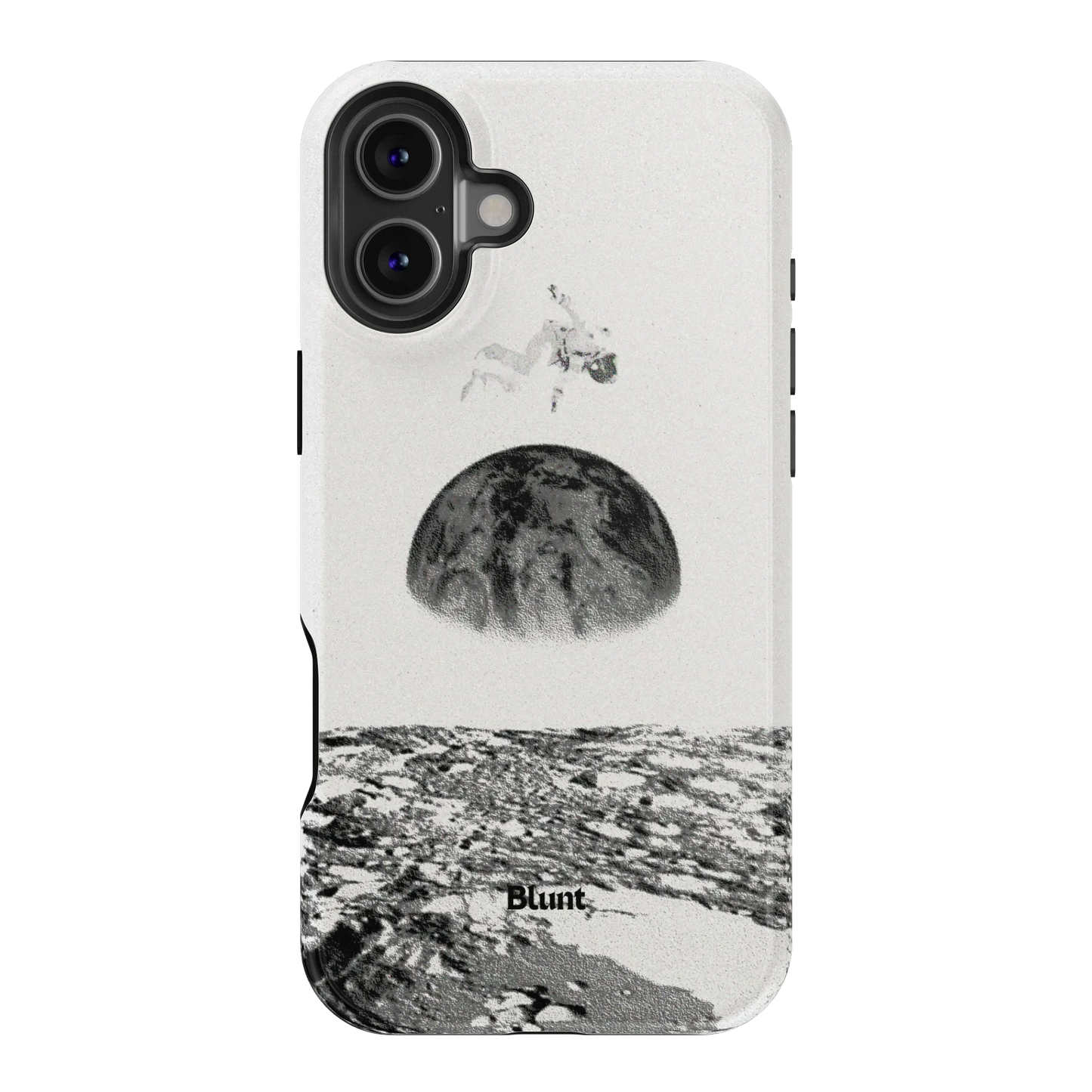 Static Moon iPhone Case