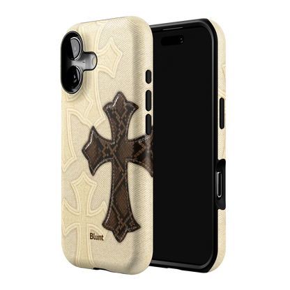 Brownscale Saint iPhone Case