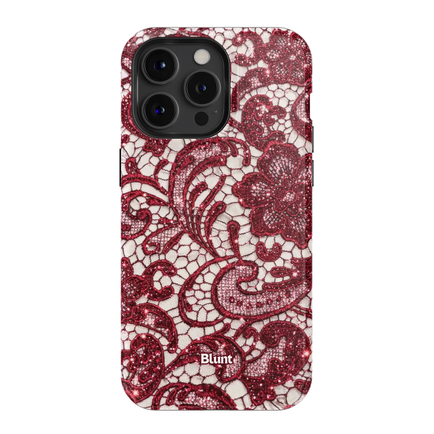 Crimson Lace iPhone Case