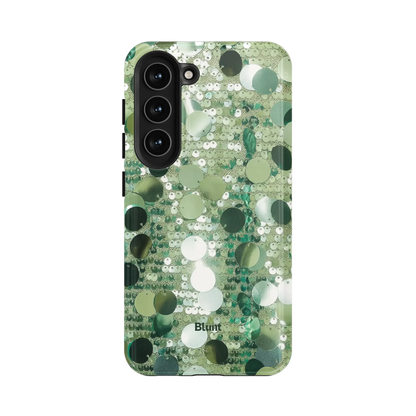 Sage Glitz Samsung Case
