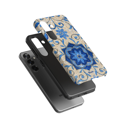 Blue Bloom Samsung Case