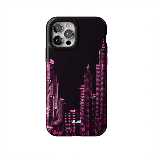 Pink-NYC--SKYELINE-iphone-case-iPhone 12 Pro-1