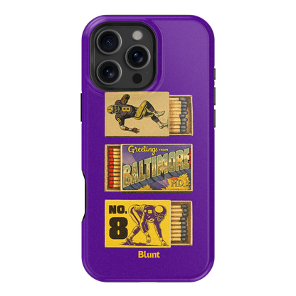 B'More Football iPhone Case