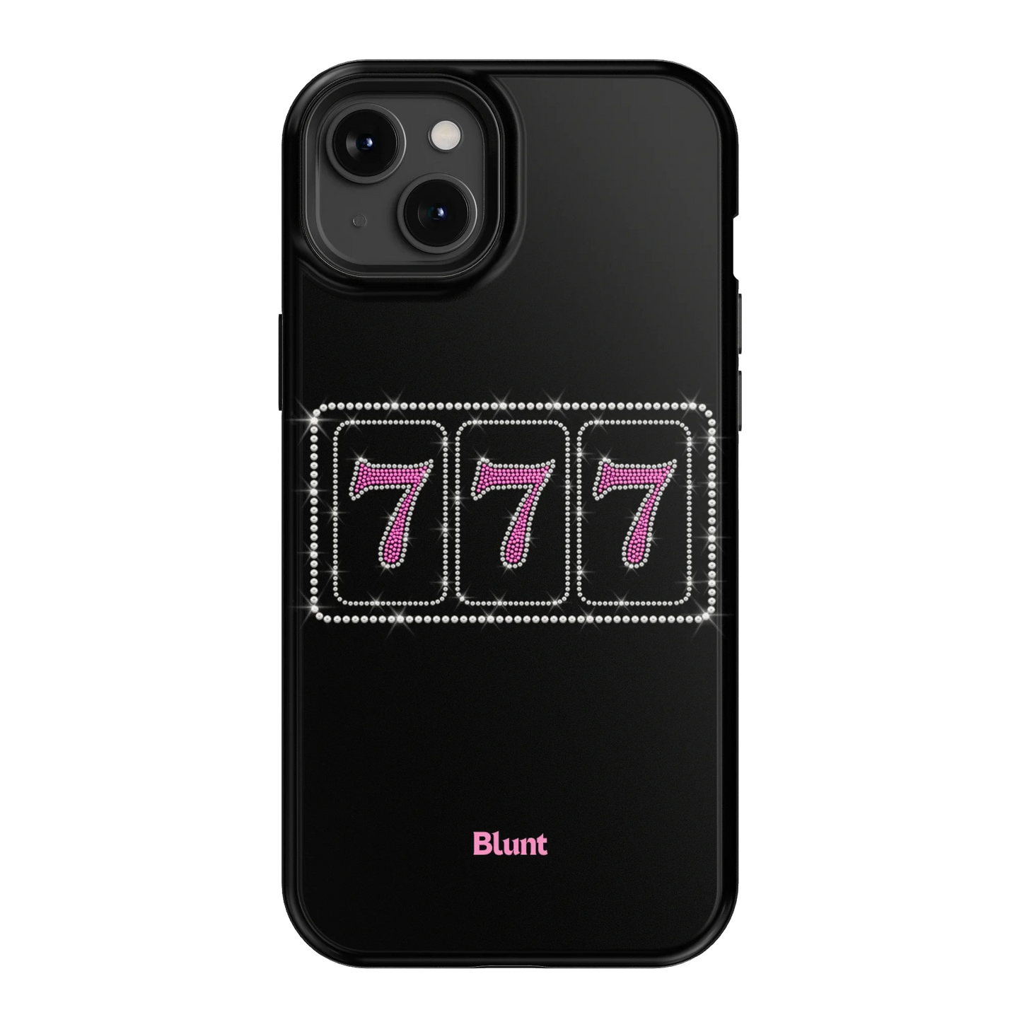Pink Lucky 777 iPhone Case