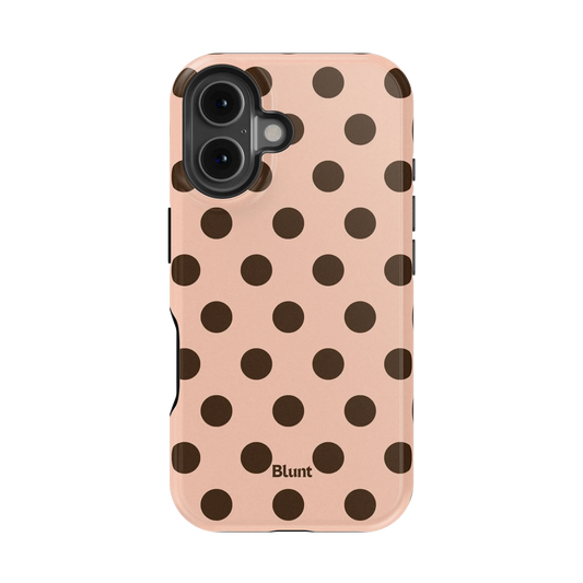 Bubble Blush Dot iPhone Case