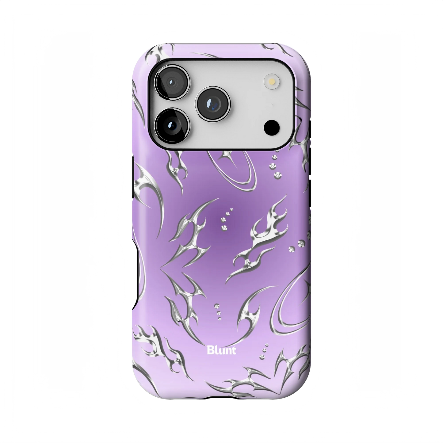 Purple Cyber iPhone Case