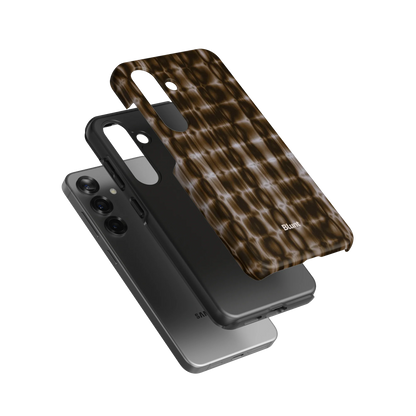 Brown Ripple Samsung Case