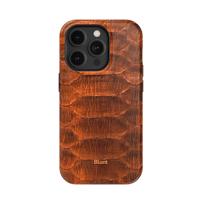 Auburn Python iPhone Case