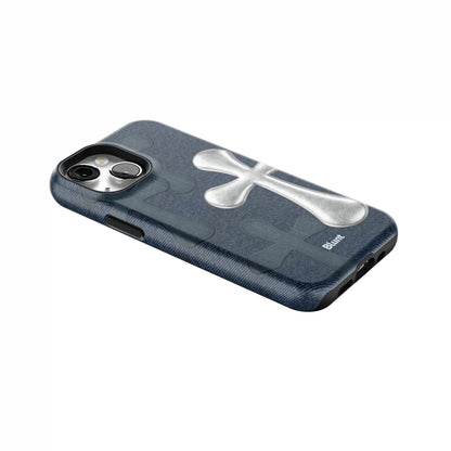 Silver-Patch-iphone-case-iPhone 13 Mini-2