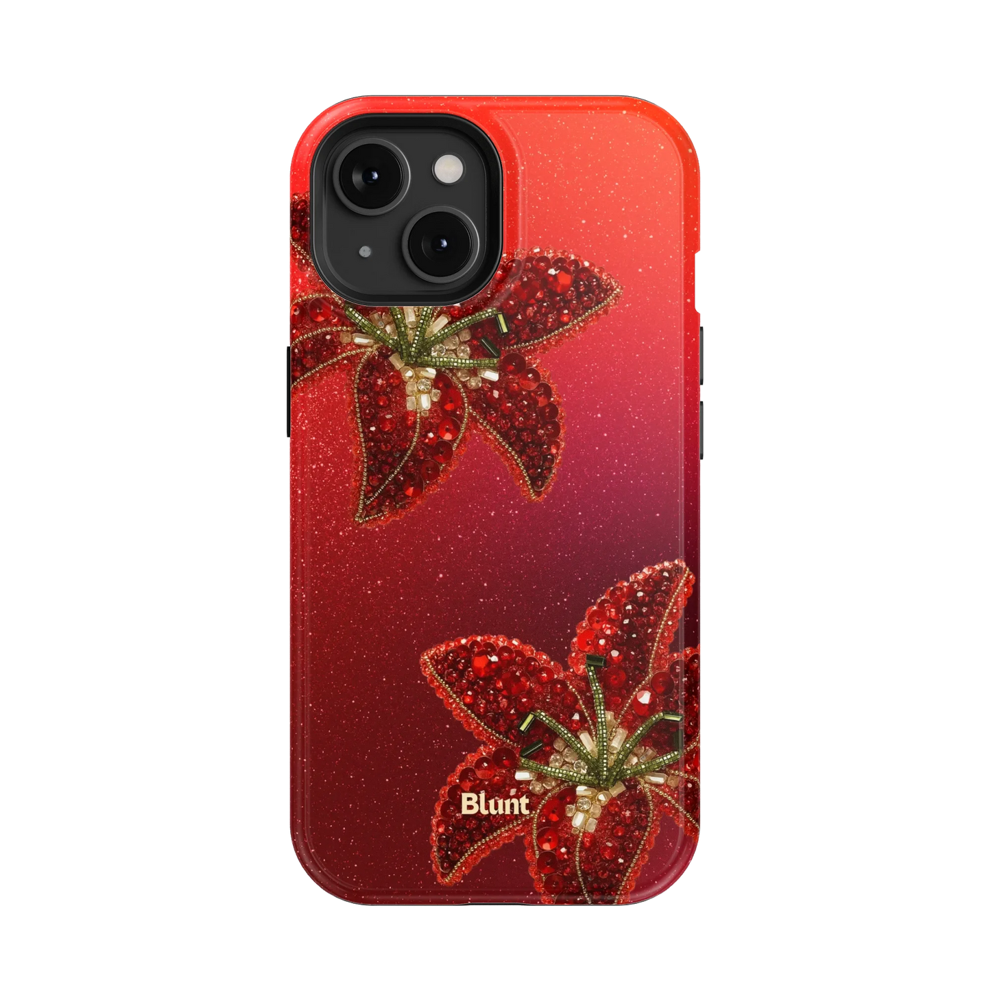 Scarlet Petals iPhone Case
