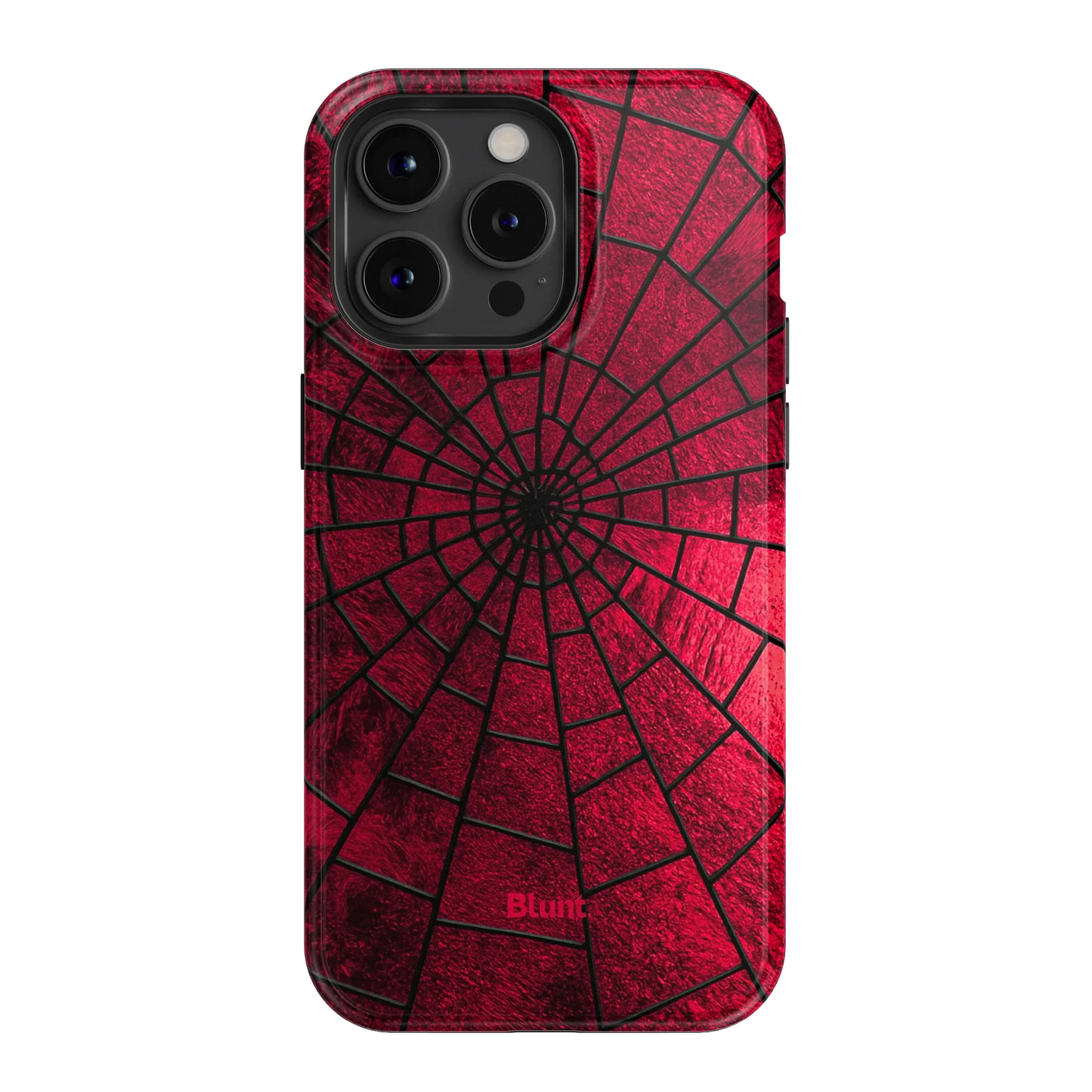 Crimson Web iPhone Case