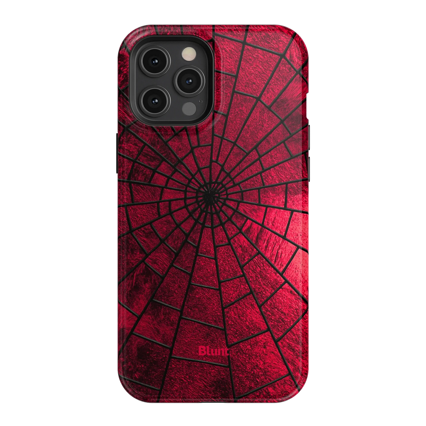 Crimson Web iPhone Case