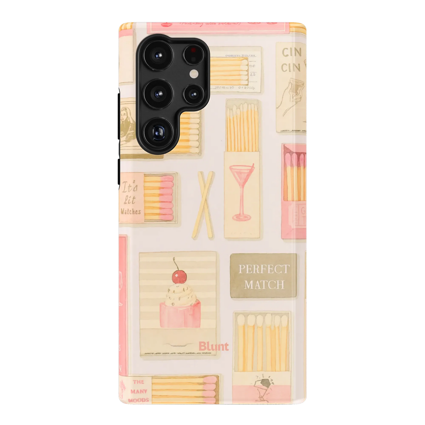 Pink Match Samsung Case