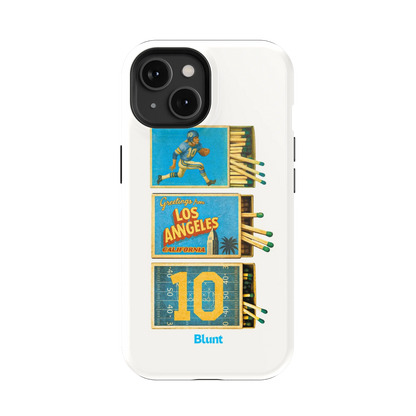 LA Coast Football iPhone Case