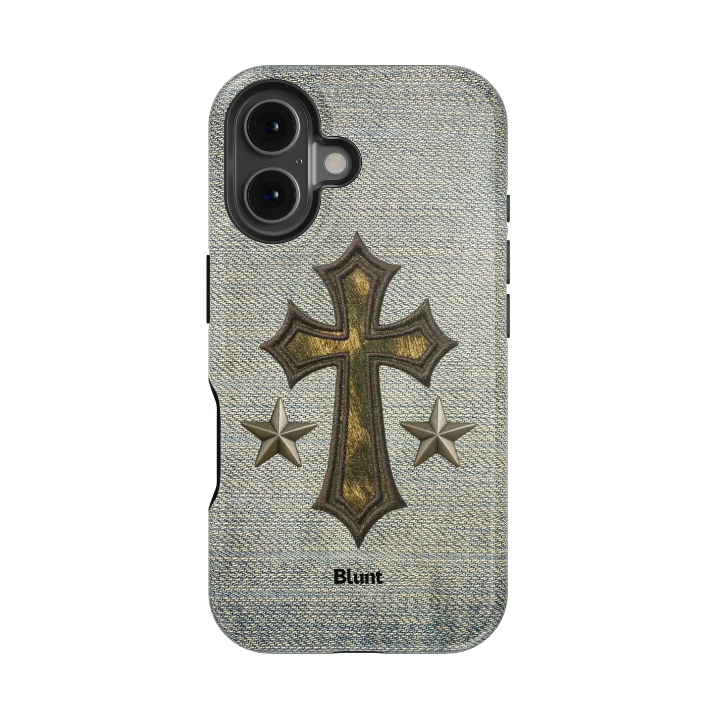 Denim Faith iPhone Case