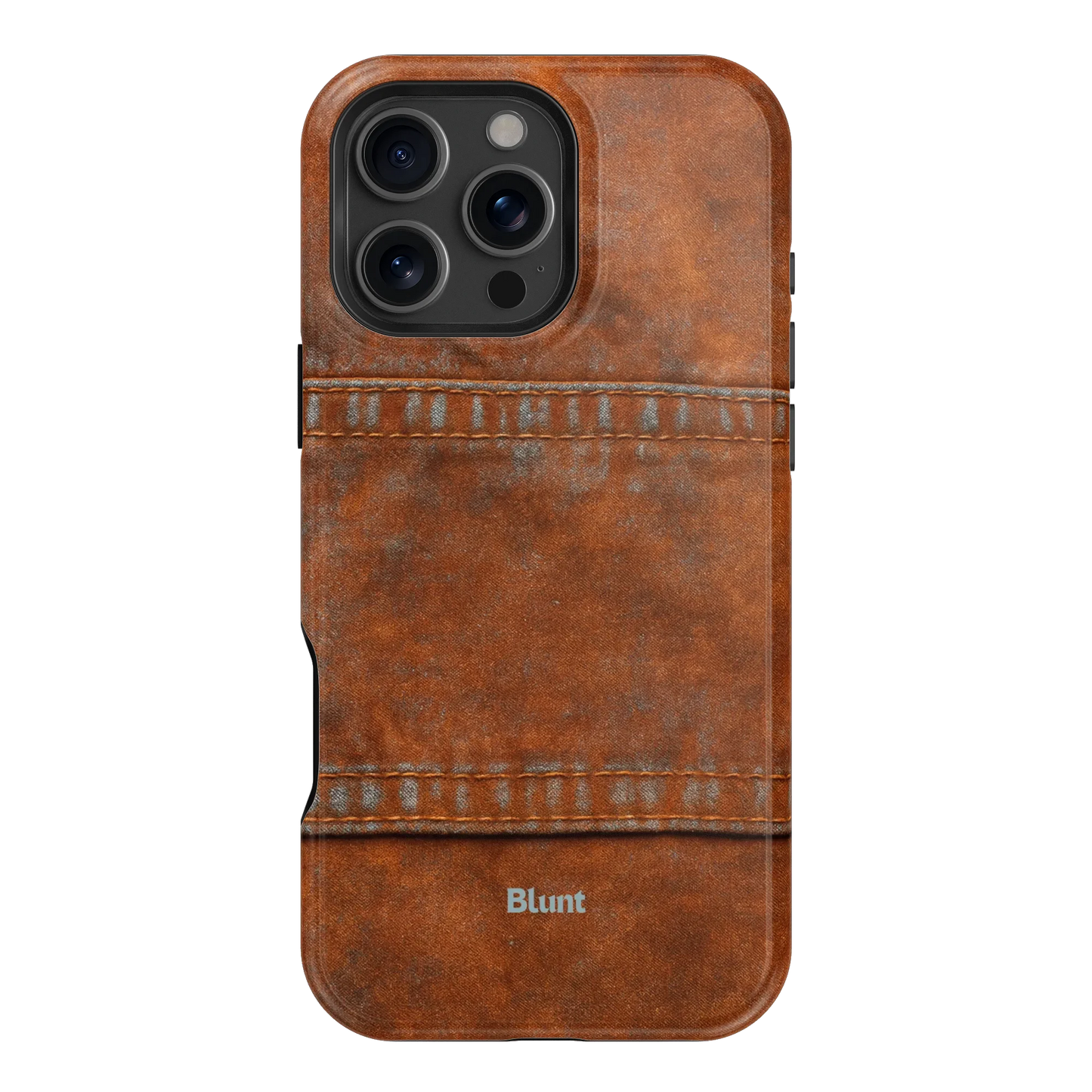 Chocolate Denim iPhone Case