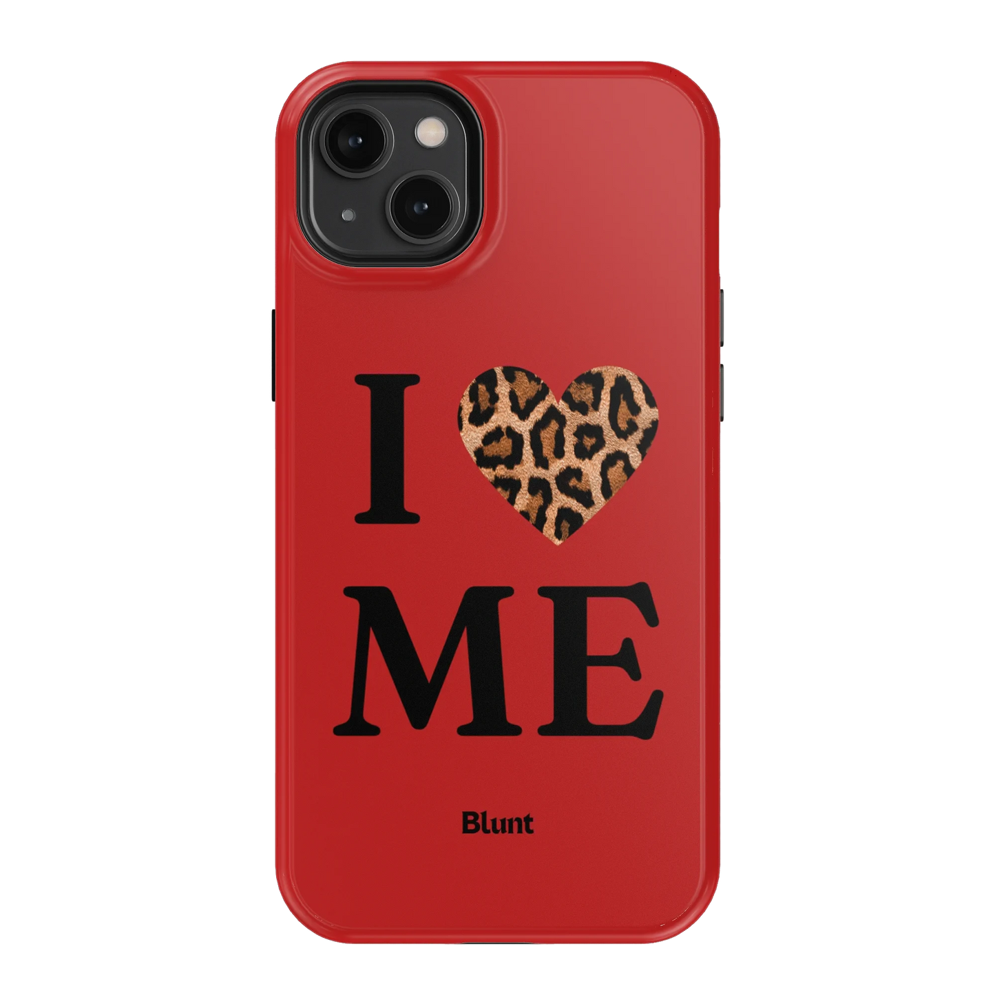 Red I Love Me iPhone Case
