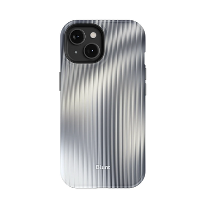 Silver Pulse iPhone Case