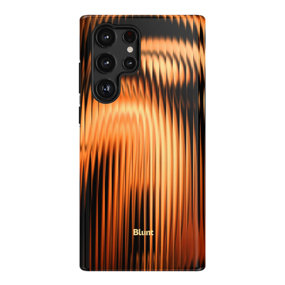 Copper Ripple Samsung Case