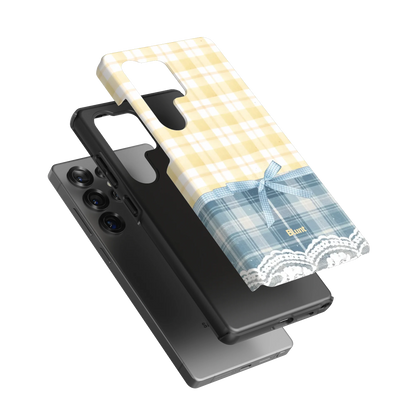 Blue-Lemonplaid-samsung-case-S25 Ultra-3