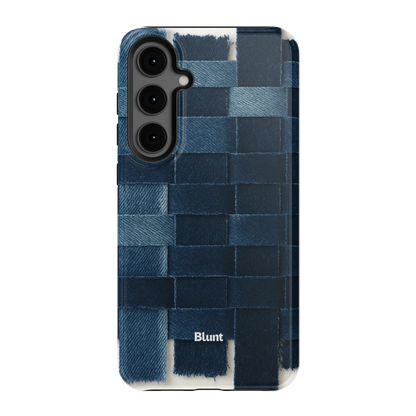 Indigo Weave Samsung Case