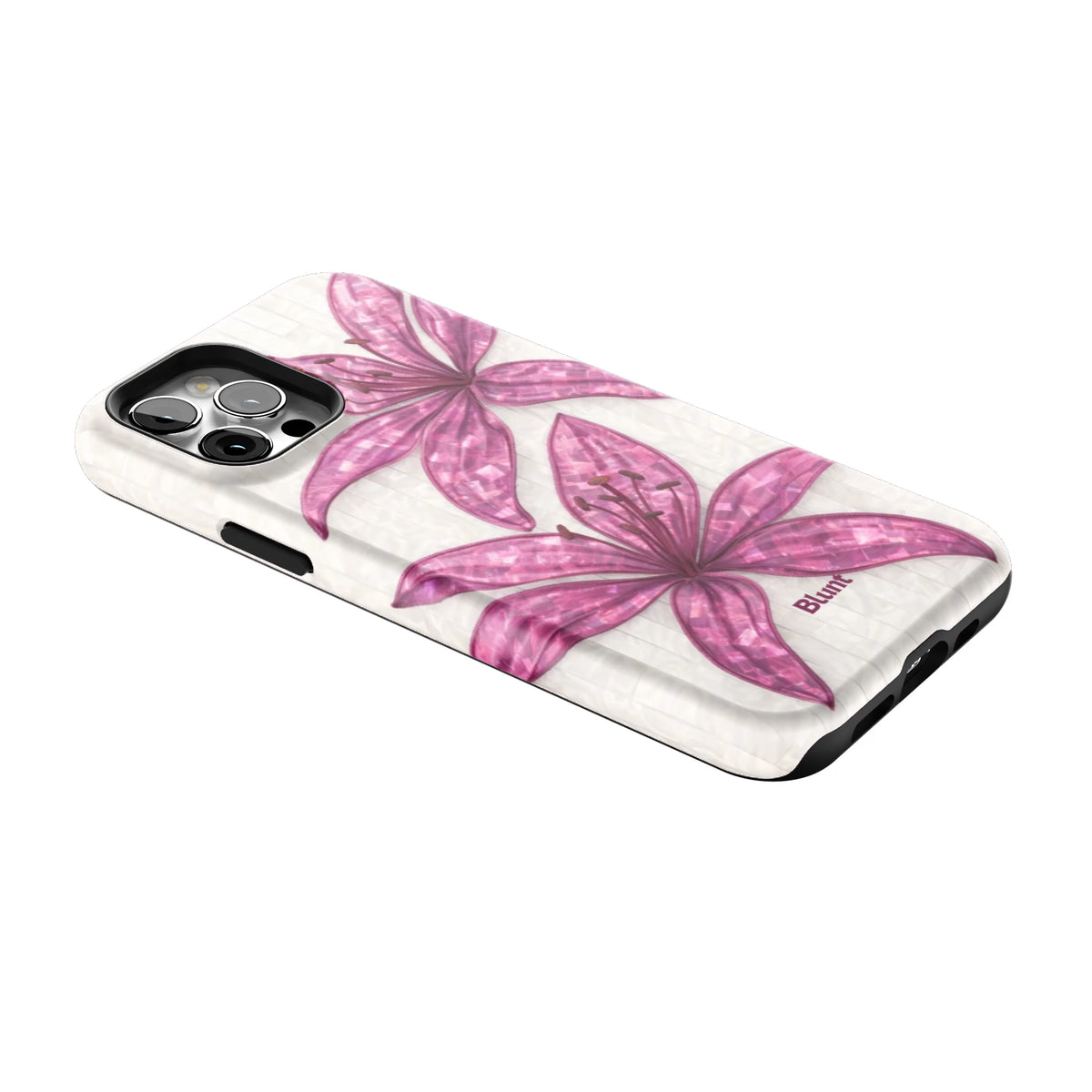 Purple-Floral-Luster-iphone-case-iPhone 12 Pro-2