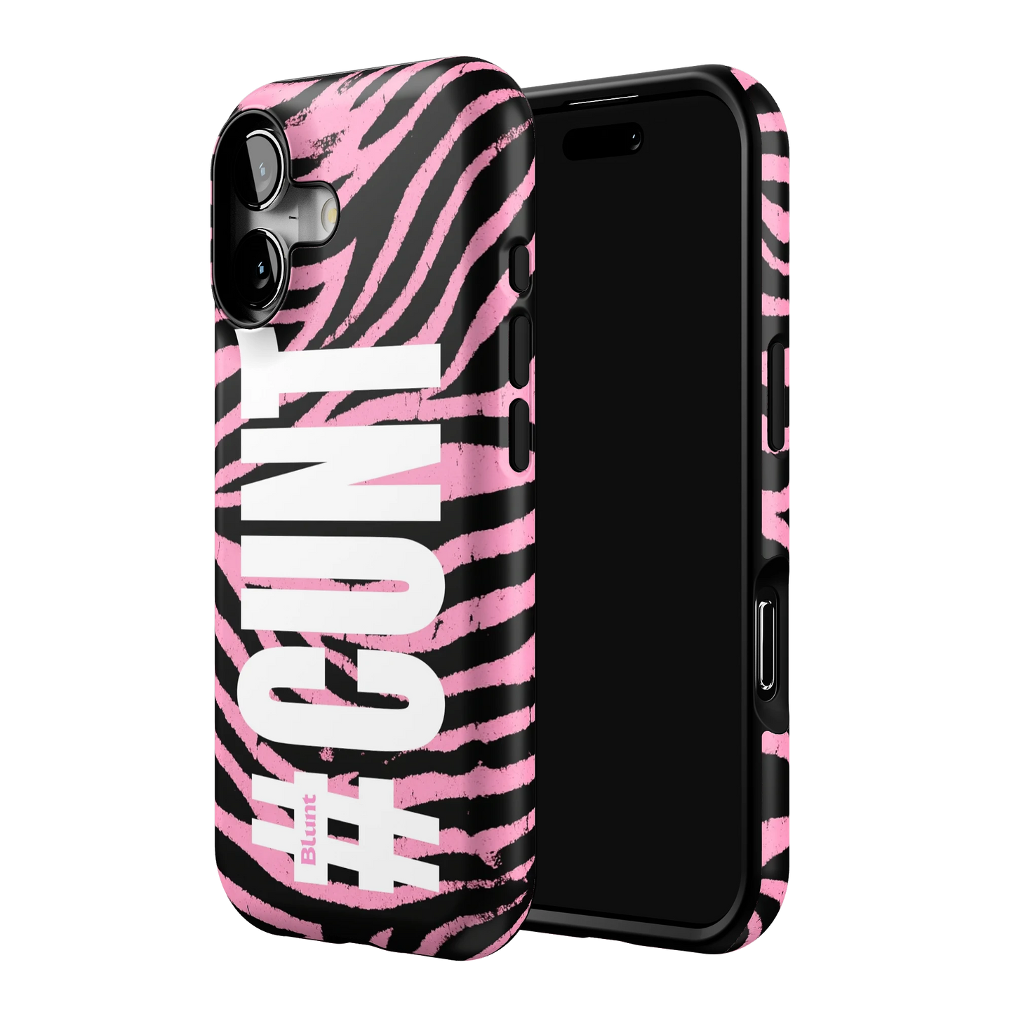 CXNT Pink Zebra iPhone Case