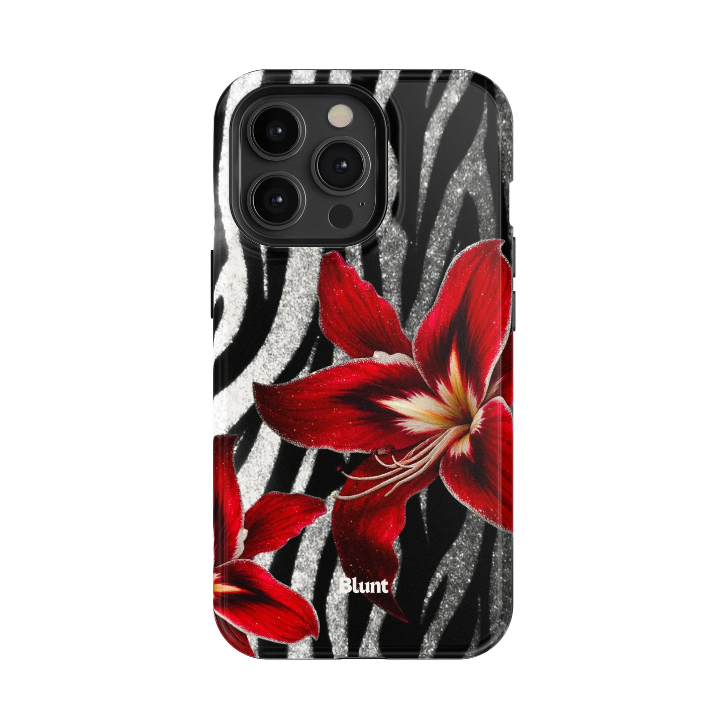Zebra Rouge iPhone Case